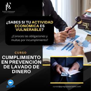 Curso "Cumplimiento en Prevención de Lavado de Dinero"